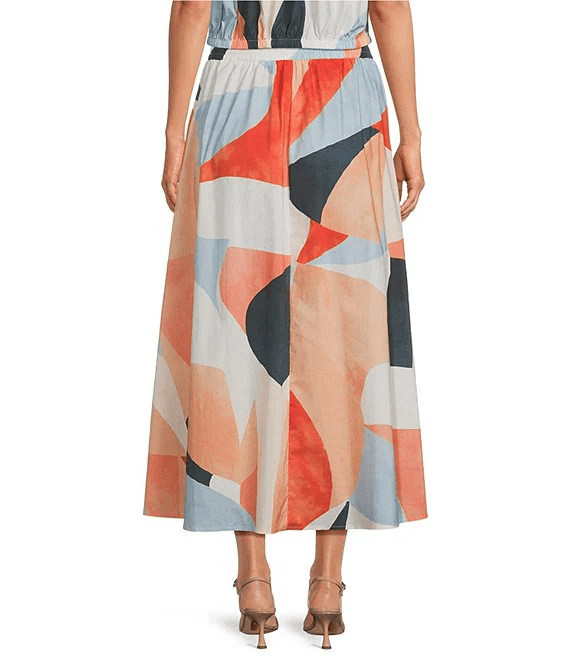 Elan Maxi Skirt Emmie Prism Maxi Skirt