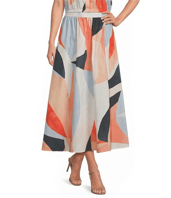 Elan Maxi Skirt Multi Prism / XS Emmie Prism Maxi Skirt