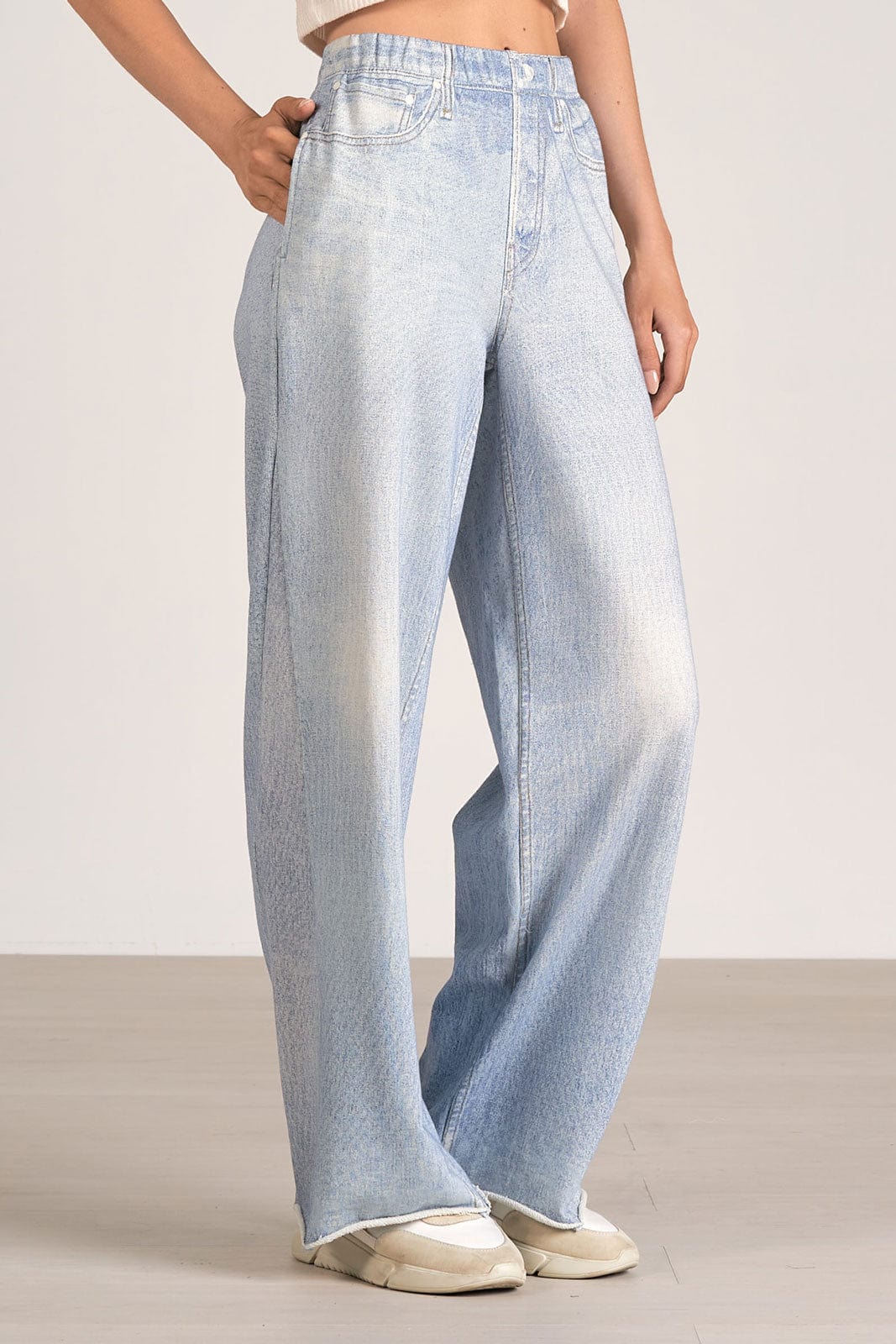 Elan Pants Denim / S Ariah Wide Leg Pants