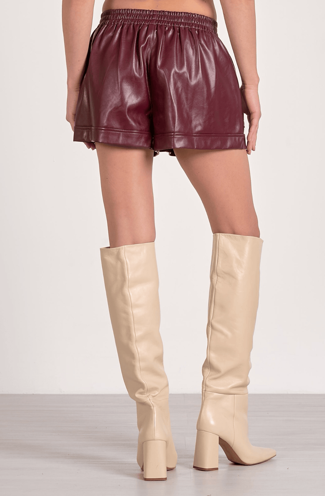 Elan Shorts Sierra Vegan Leather Shorts