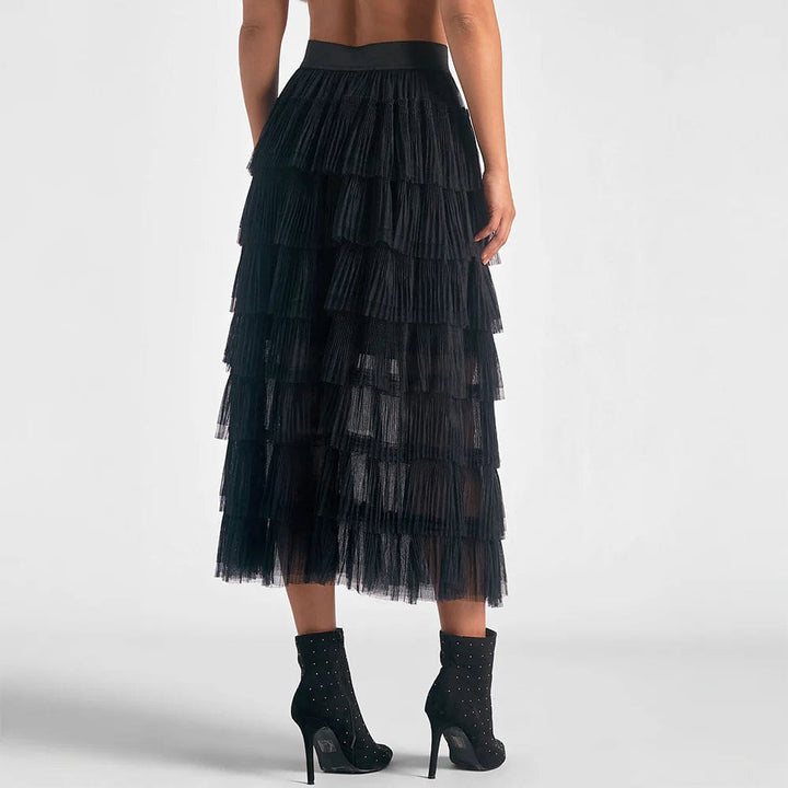 Elan Skirt Tiered Tulle Skirt