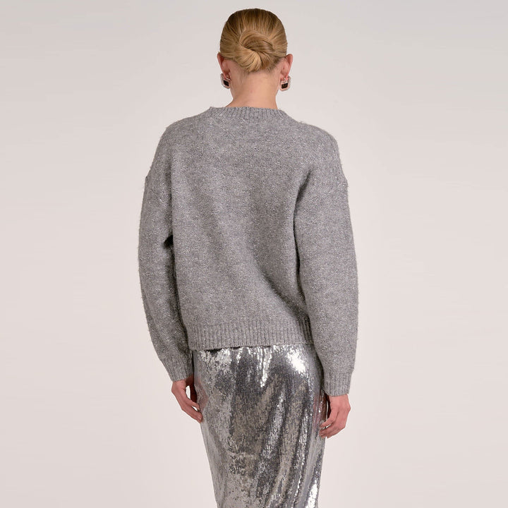 Elan Sweater Ayla Sequin Bow Sweater