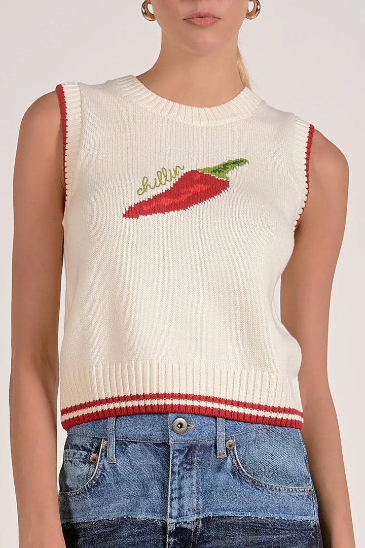 Elan Sweater Chili Sweater