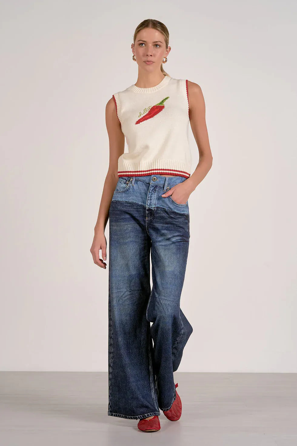 Elan Sweater Chili Sweater