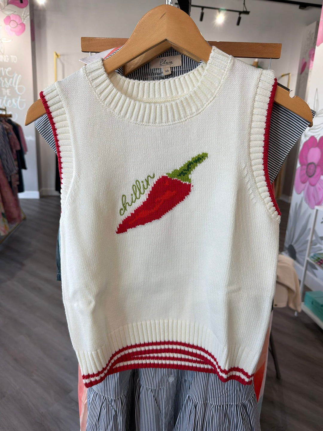 Elan Sweater Chili Sweater