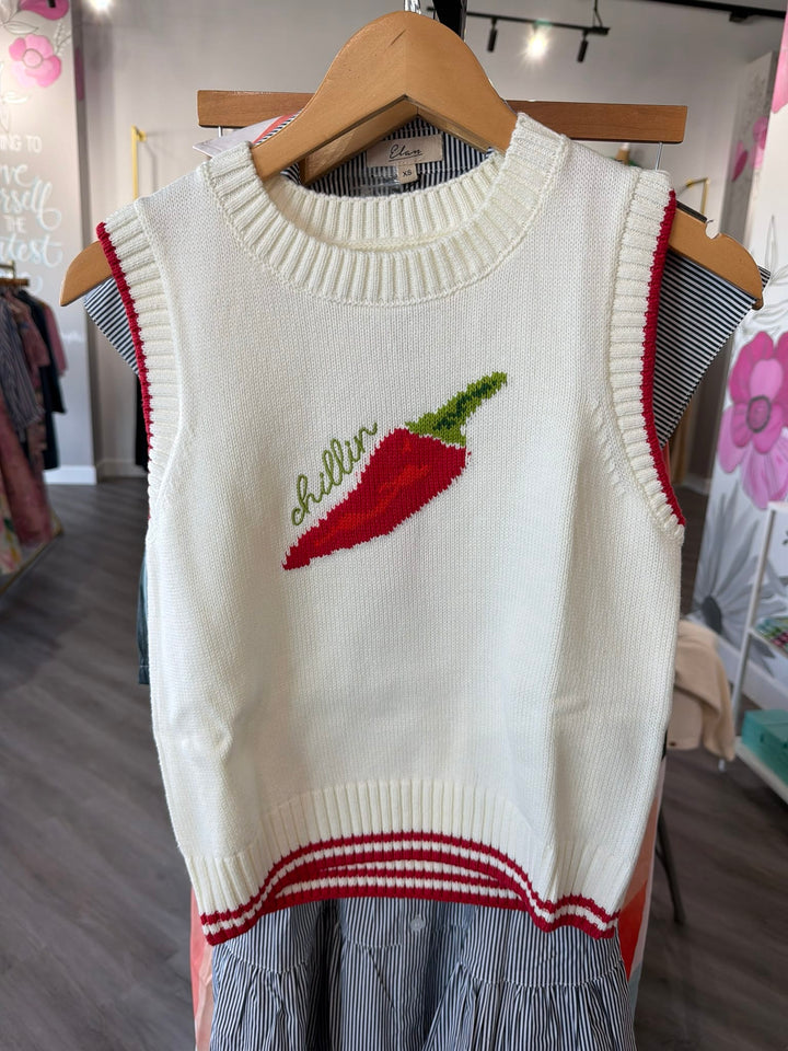 Elan Sweater Chili Sweater