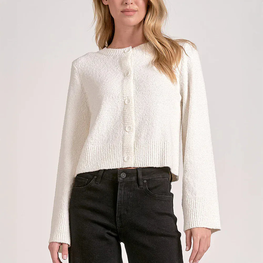 Elan Sweater Off White / S Nayeli Cozy Cardi