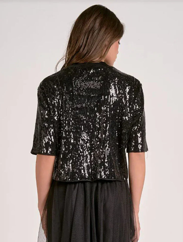 Elan Top Eloise Sequin Top