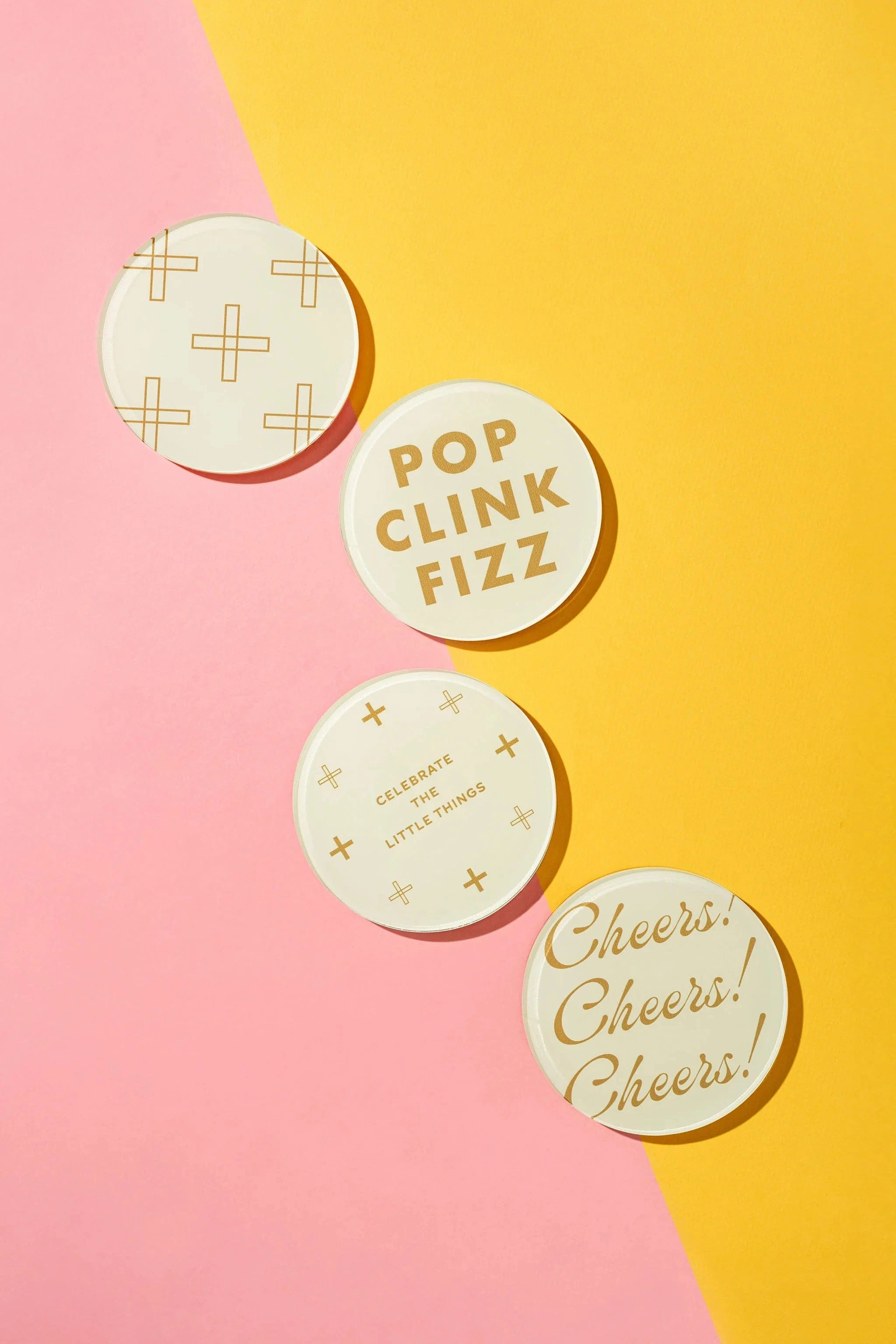 Emergency Confetti Coaster