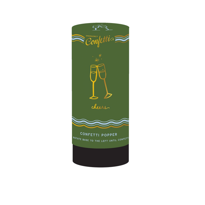 Emergency Confetti Gift Cheers Icon Emergency Confetti Popper