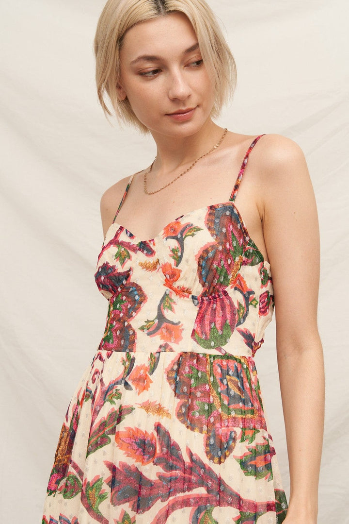 En Creme Dress Lola Shimmer Maxi Dress