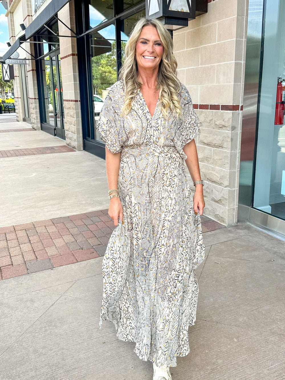 En Creme Dress Norma Maxi Dress