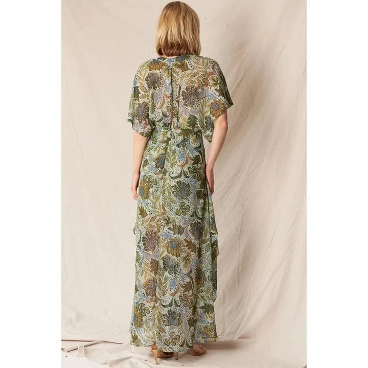 En Creme Dress Zoe Floral Dress