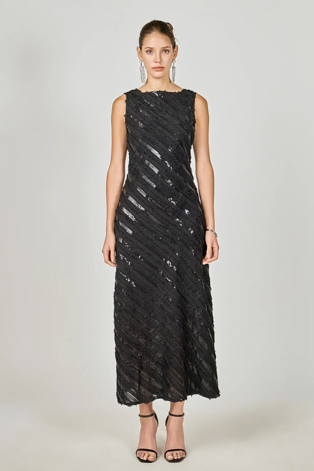 Endless Rose Dress Black / XS Buena Textured Dress