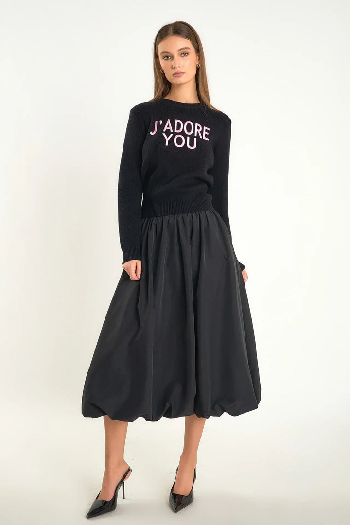 Endless Rose Sweater J'adore You Sweater