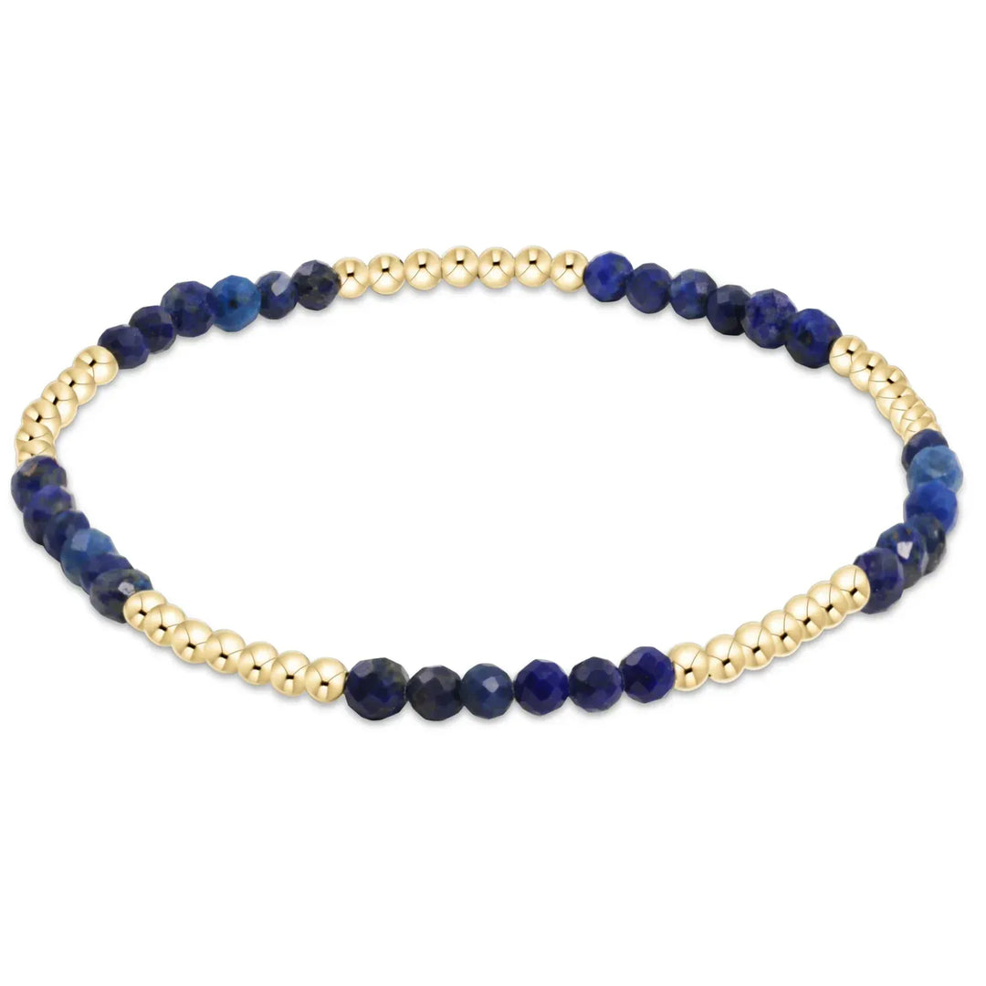 enewton Bracelet Blissful Pattern 2.5mm Bead Bracelet - Lapis