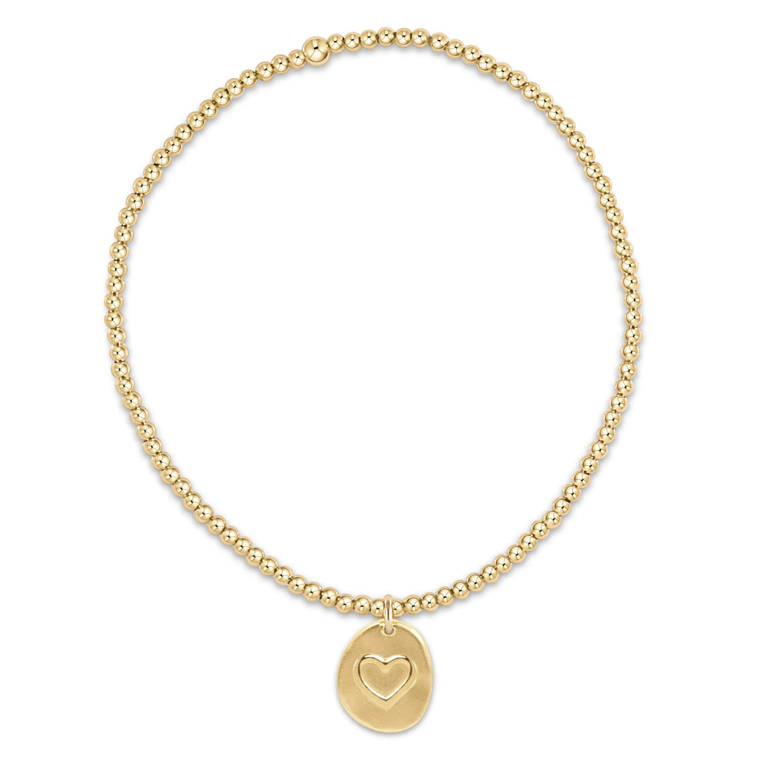 enewton Bracelet Classic Gold 2mm Bracelet - Inspire Love Small Gold Disc