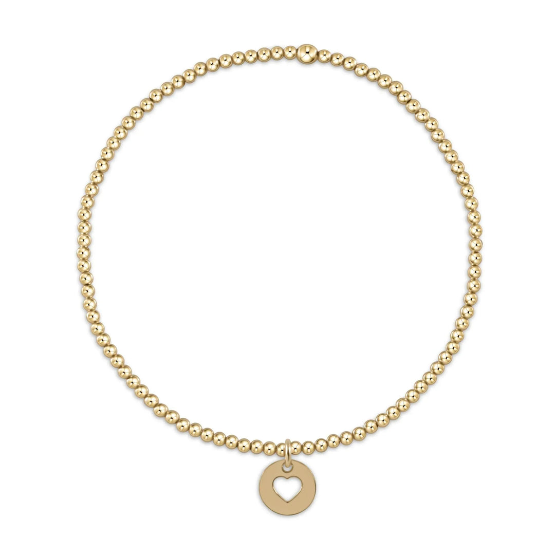 enewton Bracelet Classic Gold 2mm Bracelet - Love Small Gold Disc