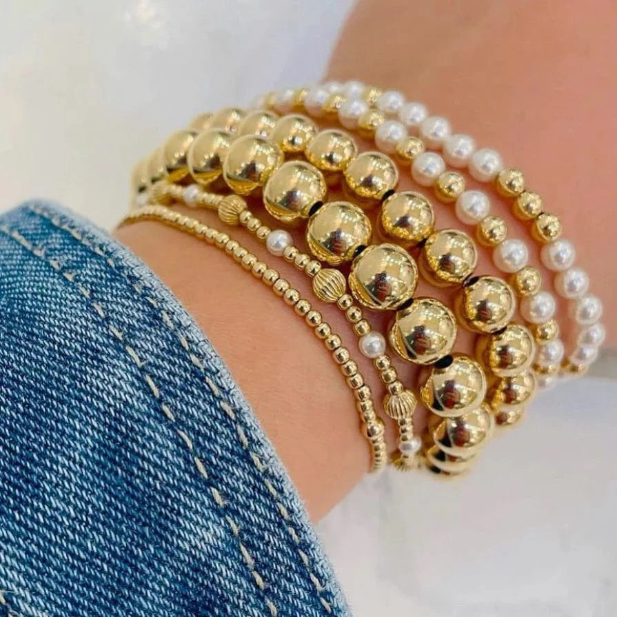 enewton Bracelet Classic Gold 6mm Bead Bracelet