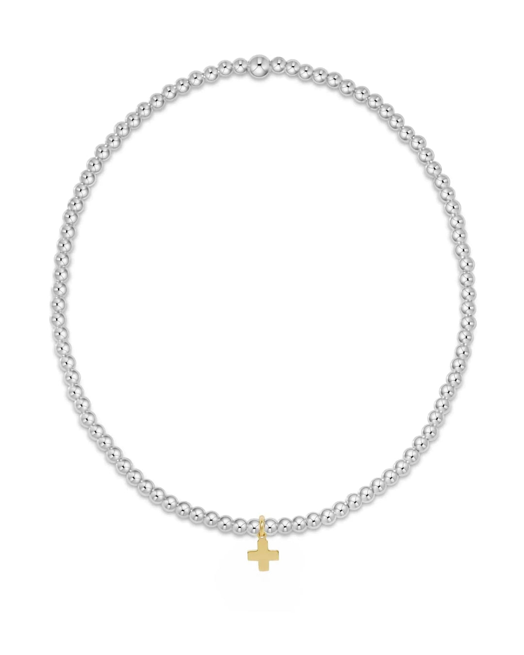 enewton Bracelet Classic Sterling Mixed Metal Signature Cross Gold Charm Bracelet