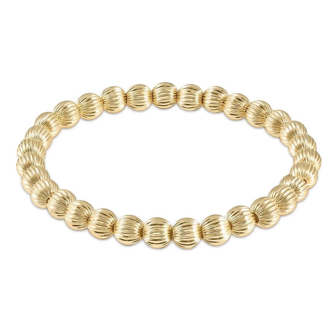 enewton Bracelet Dignity Gold 6mm Bead Bracelet