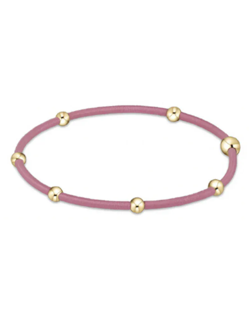 enewton Bracelet "E"essentials Bracelet Hair Tie Set - Bright Pink