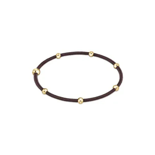enewton Bracelet "E"essentials Bracelet Hair Tie Set - Bronze