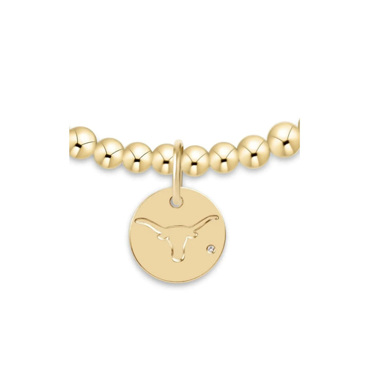 enewton Bracelet eCollegiate Classic Gold 3mm Bracelet - UT Austin Disc
