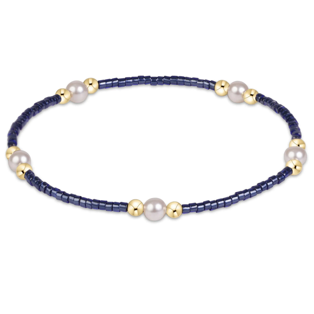 enewton Bracelet Hope Purpose Pearl Bracelet - Navy