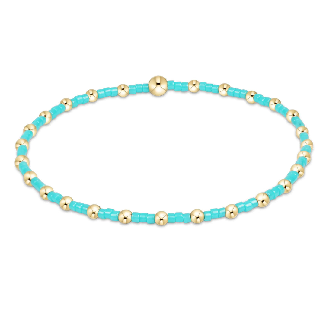 Enewton Hope Sincerity bracelet featuring turquoise beads, stylish and elegant jewelry accessory for meaningful wrist wear.