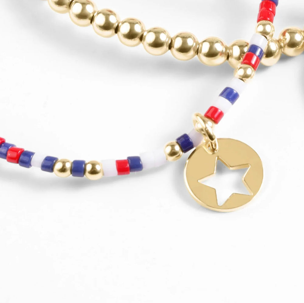 enewton Bracelet Hope Unwritten Bracelet - Firecracker - Star Small Gold Disc