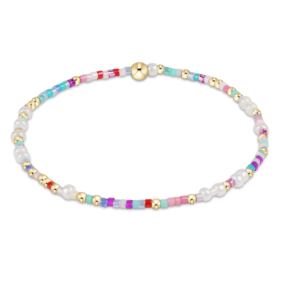 enewton Hope Unwritten Bracelet - Party Foul, stylish metal bracelet with engraved design, perfect for casual or evening wear
