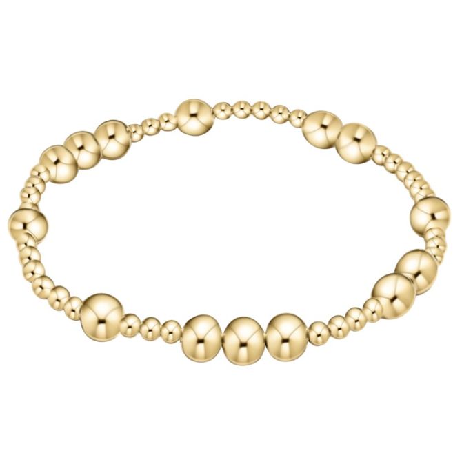 enewton Bracelet Hope Unwritten Yellow Gold Beaded Bracelet, 6mm