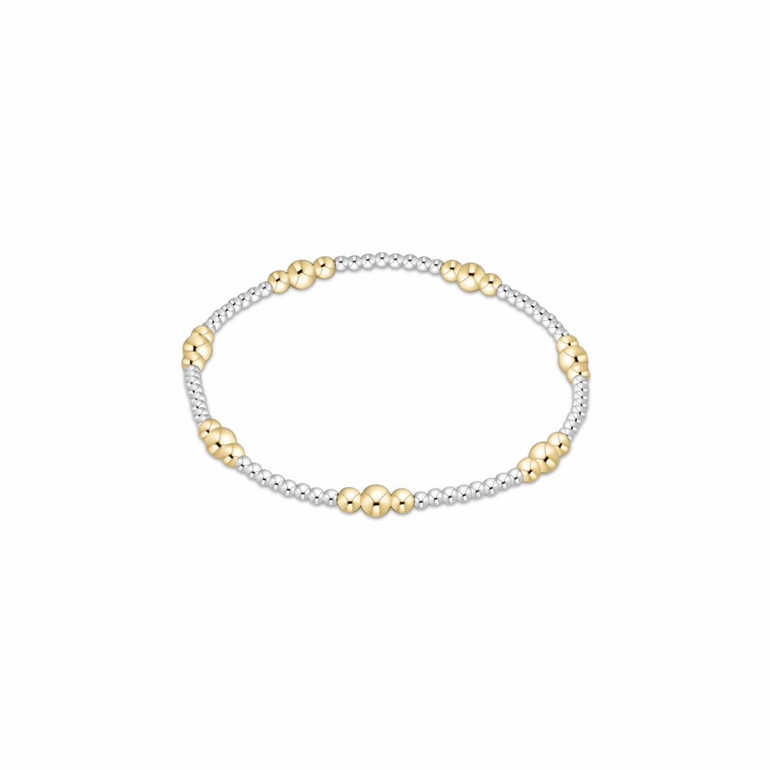 enewton Bracelet Purpose Gold 4mm Bead Bracelet - Mixed Metal