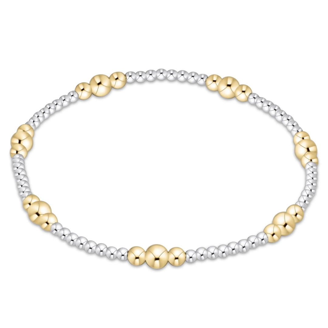 enewton Bracelet Purpose Mixed Metal 4mm Bracelet
