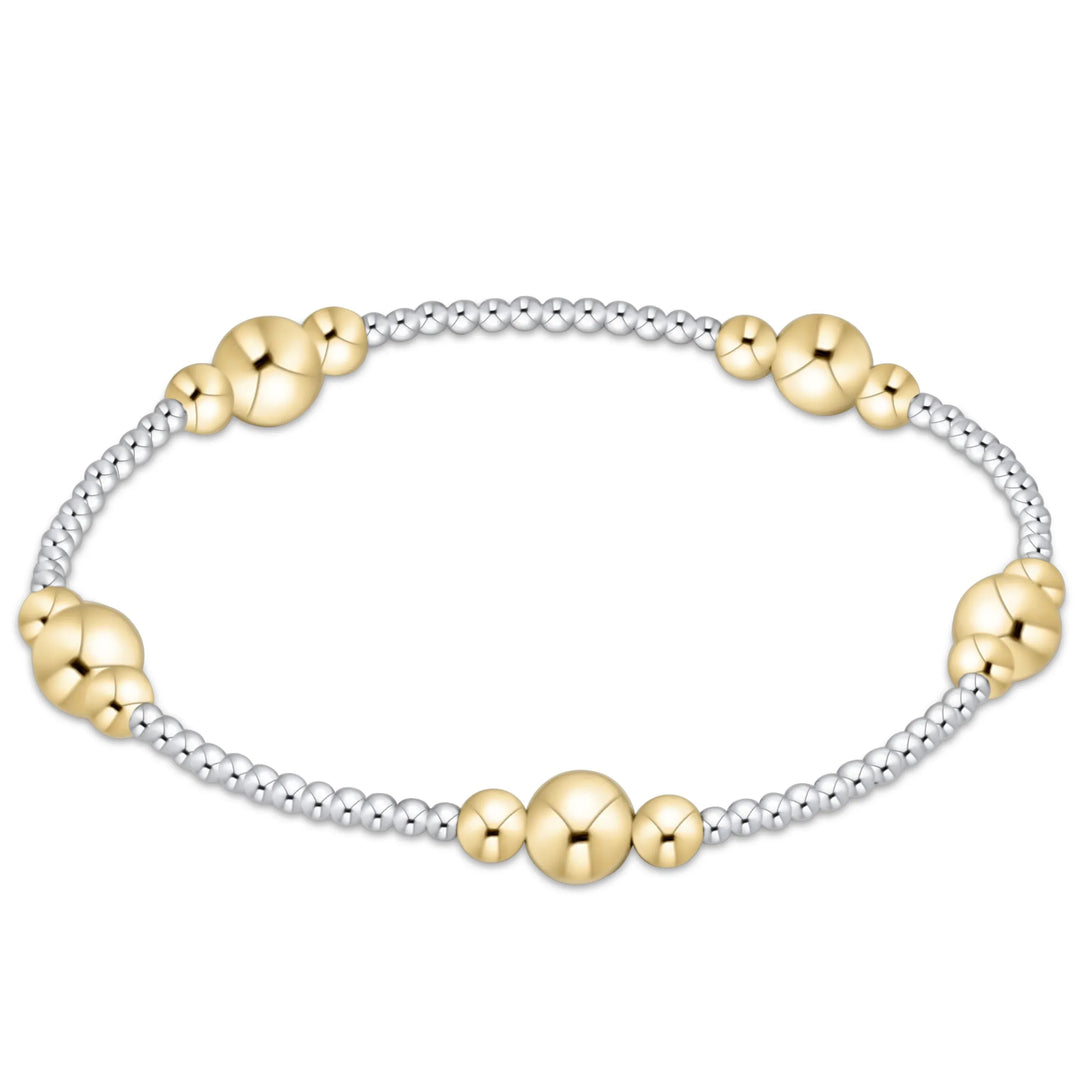 enewton Bracelet Purpose Mixed Metal 6mm Bracelet