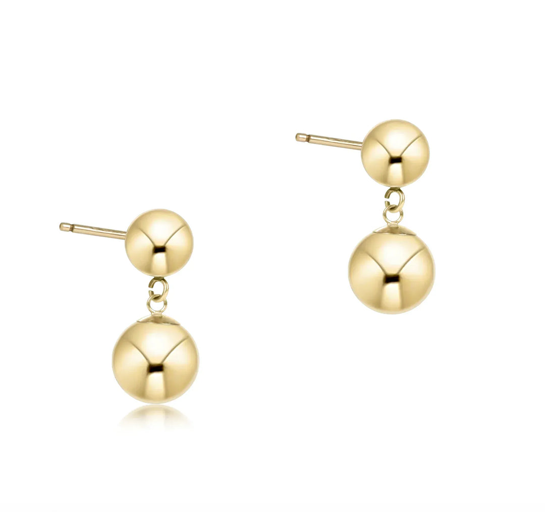 enewton Earrings Classic 10mm Ball Drop Stud - Gold