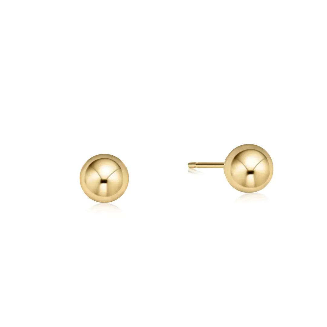 enewton Earrings Classic 6mm Ball Stud - Gold