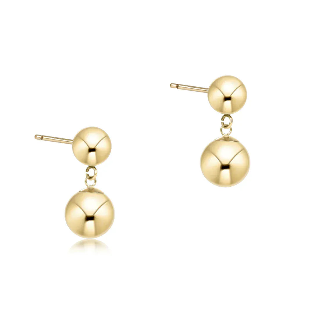 enewton Earrings Classic 8mm Ball Drop Stud - Gold