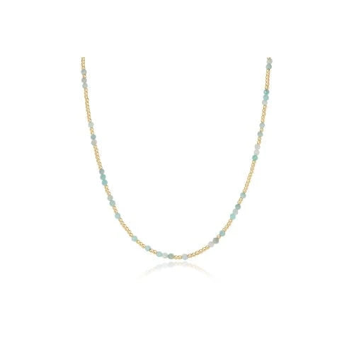 enewton Necklace Hope Unwritten Gemstone 15" Choker Necklace - Amazonite