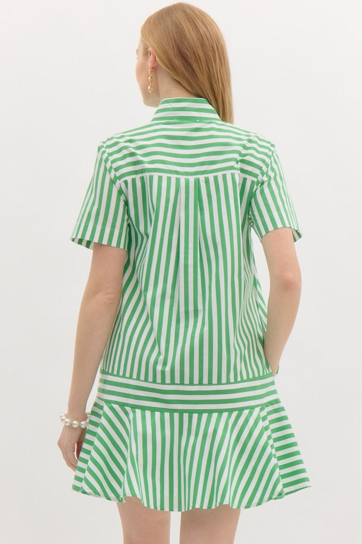 Entro Dress Avery Striped Dress