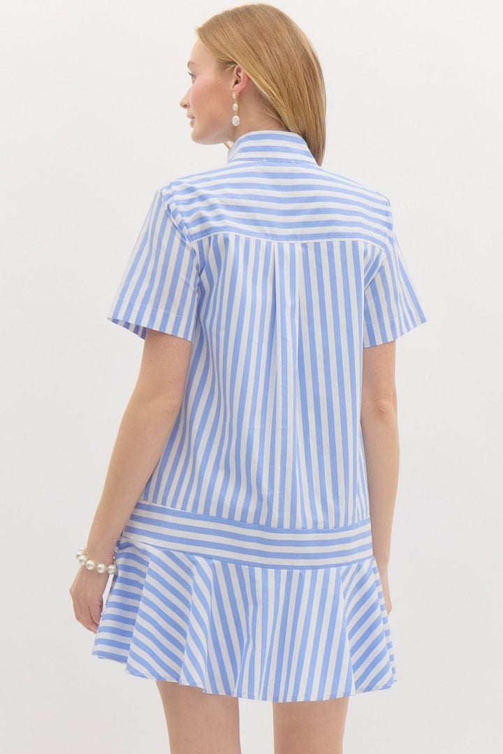 Entro Dress Avery Striped Dress