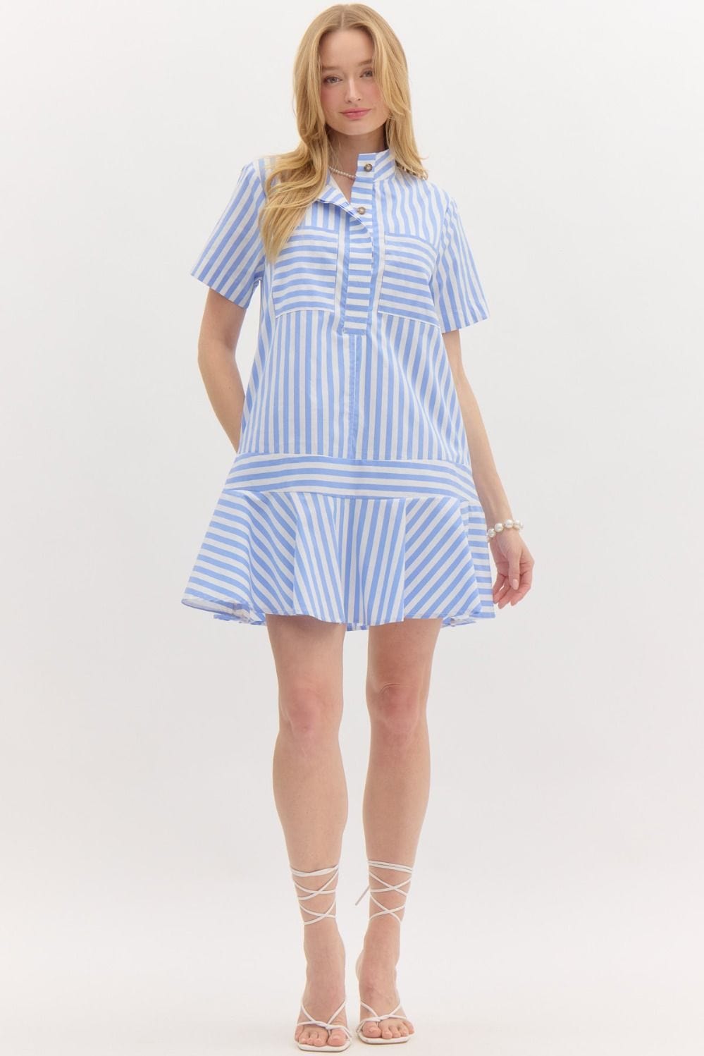 Entro Dress Avery Striped Dress