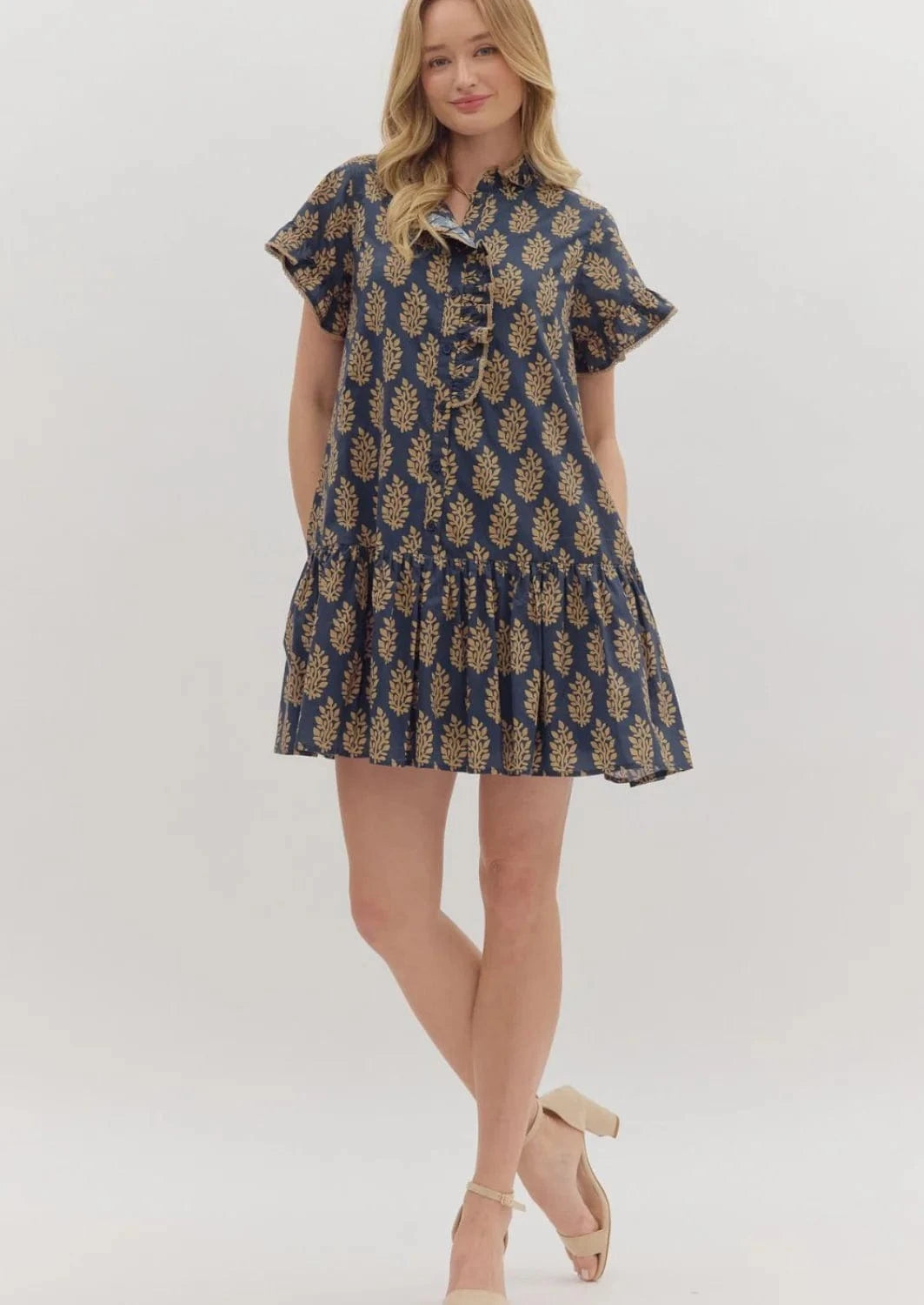 Entro Dress Elena Floral Dress