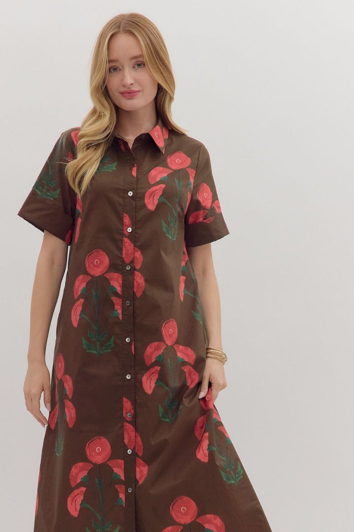 Entro Dress Hannah Floral Dress