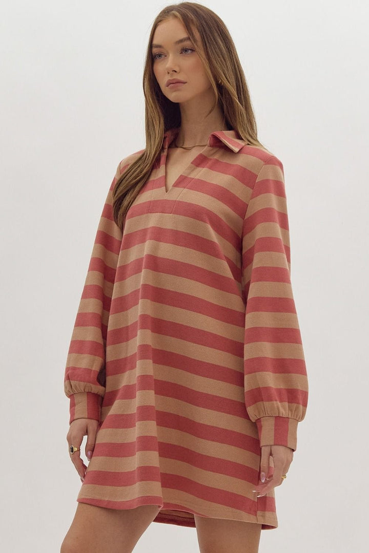 Entro Dress Jenny Stripe Dress