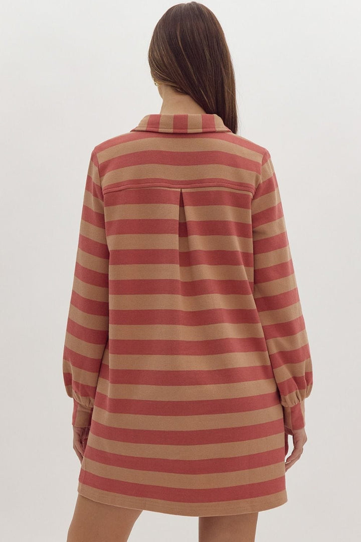 Entro Dress Jenny Stripe Dress