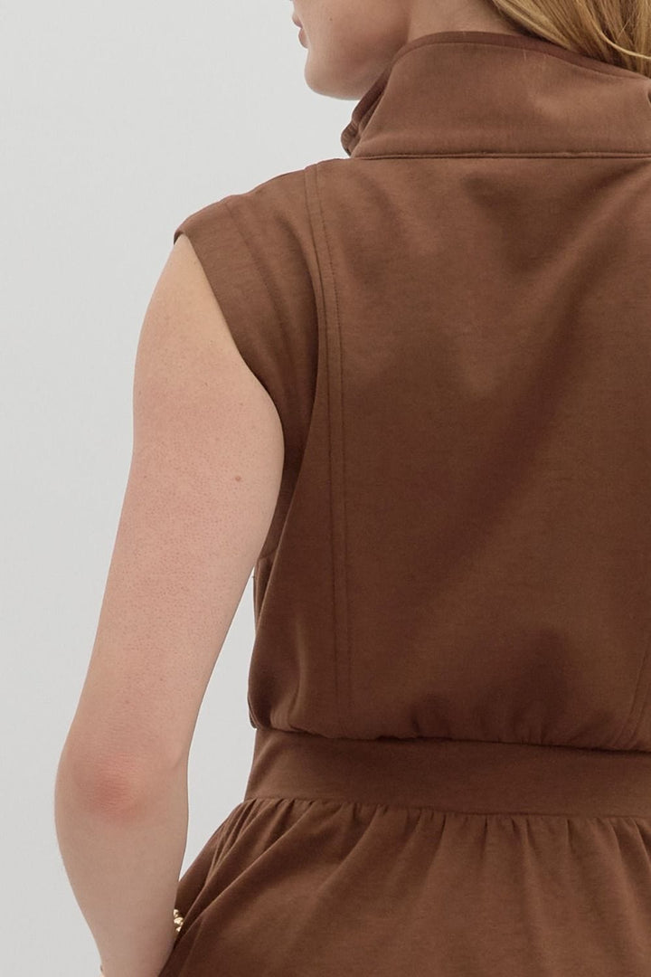Entro Dress Kamryn Front Zip Dress
