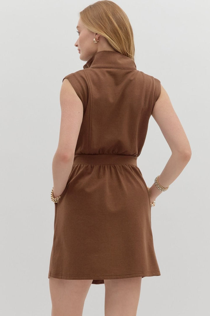 Entro Dress Kamryn Front Zip Dress