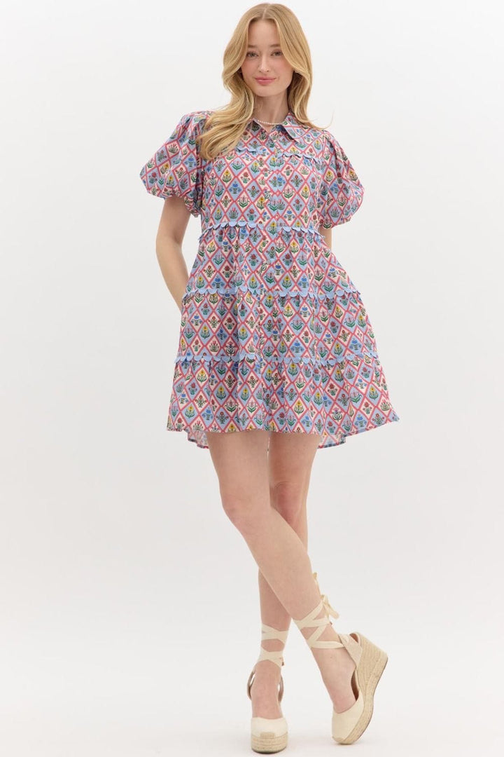 Entro Dress Laila Floral Dress